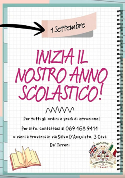Inizio annon scolastico alla SIS SCHOOL COLLEGE